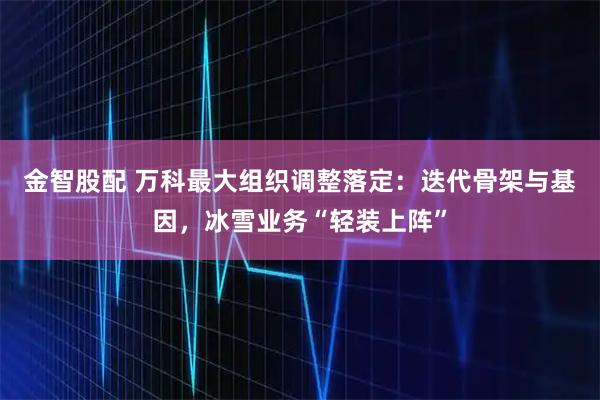 金智股配 万科最大组织调整落定：迭代骨架与基因，冰雪业务“轻装上阵”